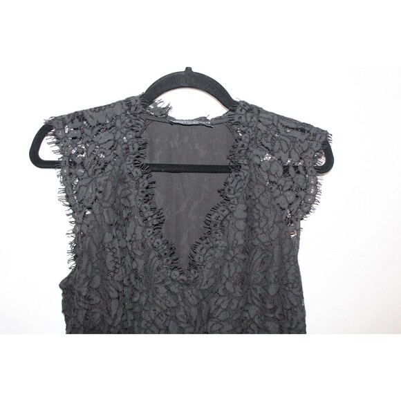 Generation Love Overlay Lace Mini Dress SZ S Black NWOT - Picture 2 of 4